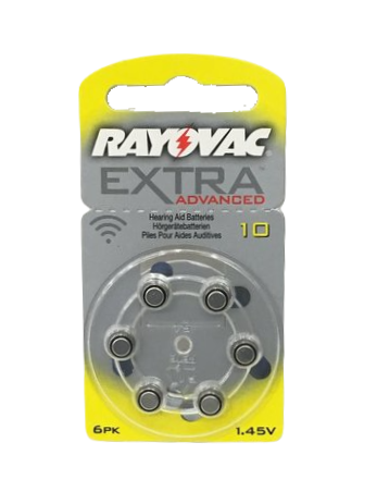 RAYOVAC EXTRA Advanced 10 Amarillo